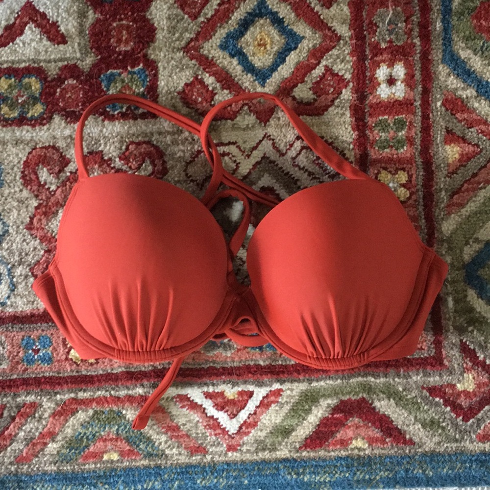 Red Aerie bikini top 36 D